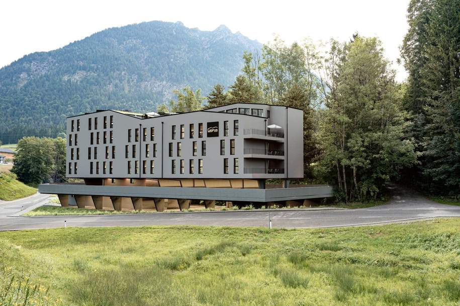 Modern. Kompakt. Hochwertig. – 1-Zimmer-Neubauwohnung in Breitenwang/Reutte, Wohnung-kauf, 171.623,€, 6600 Reutte