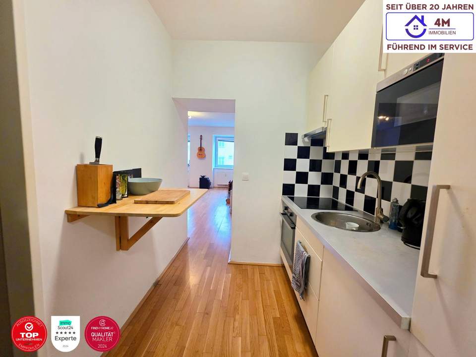 Altbaucharme trifft Neubaustandard – Lift &amp; Innenhofruhe