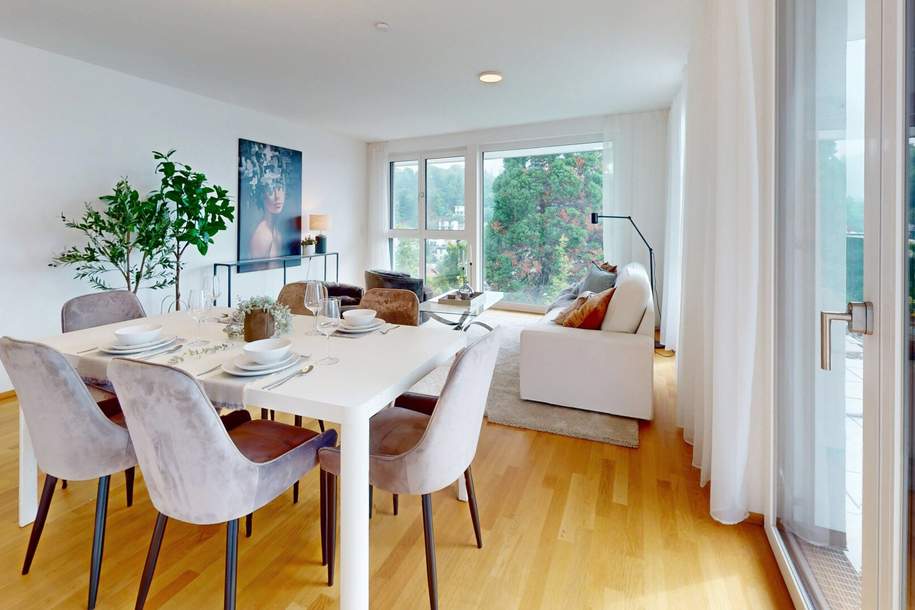 Quality Living mit Blick auf die Weinberge., Wohnung-kauf, 1.198.000,€, 1190 Wien 19., Döbling