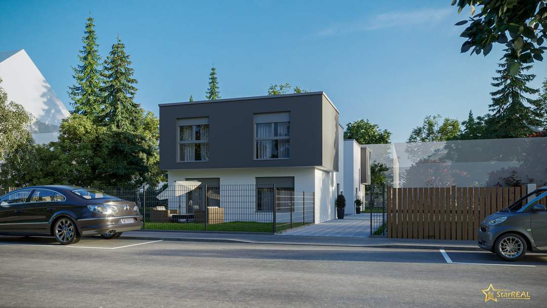 BRILLIANTES EINZELHAUS MIT KELLER. WIENERBERGER-ZIEGELQUALITÄT. 162m² GARTEN!