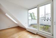 Wohnen über den Dächern: Charmante Maisonette mit großer Terrasse