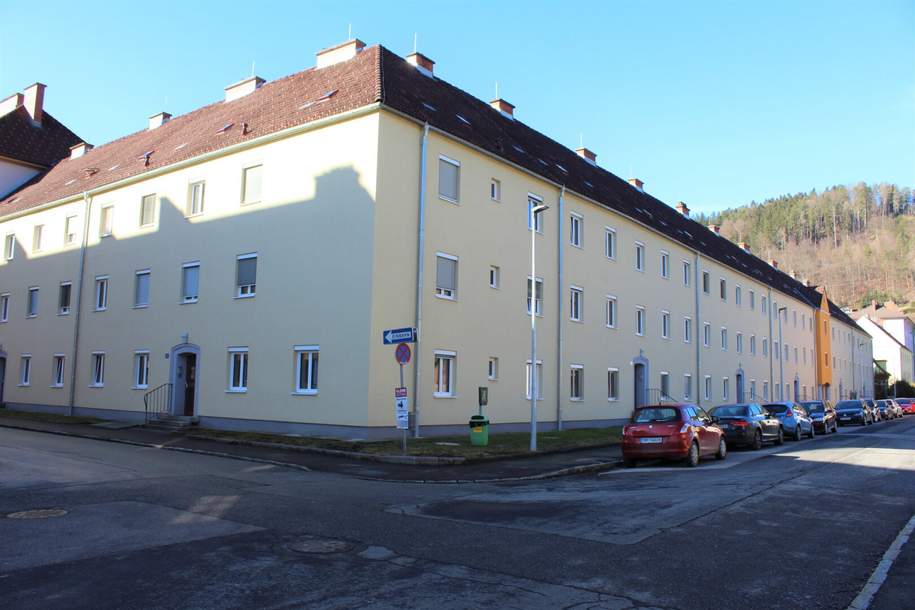 unbefristet | geräumige 4-Zimmerwohnung, Wohnung-miete, 581,12,€, 8600 Bruck-Mürzzuschlag