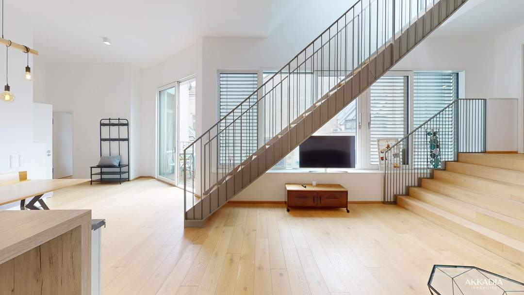 Exklusives Dachgeschossjuwel mit großzügiger Terrasse und Balkon beim Spittelberg