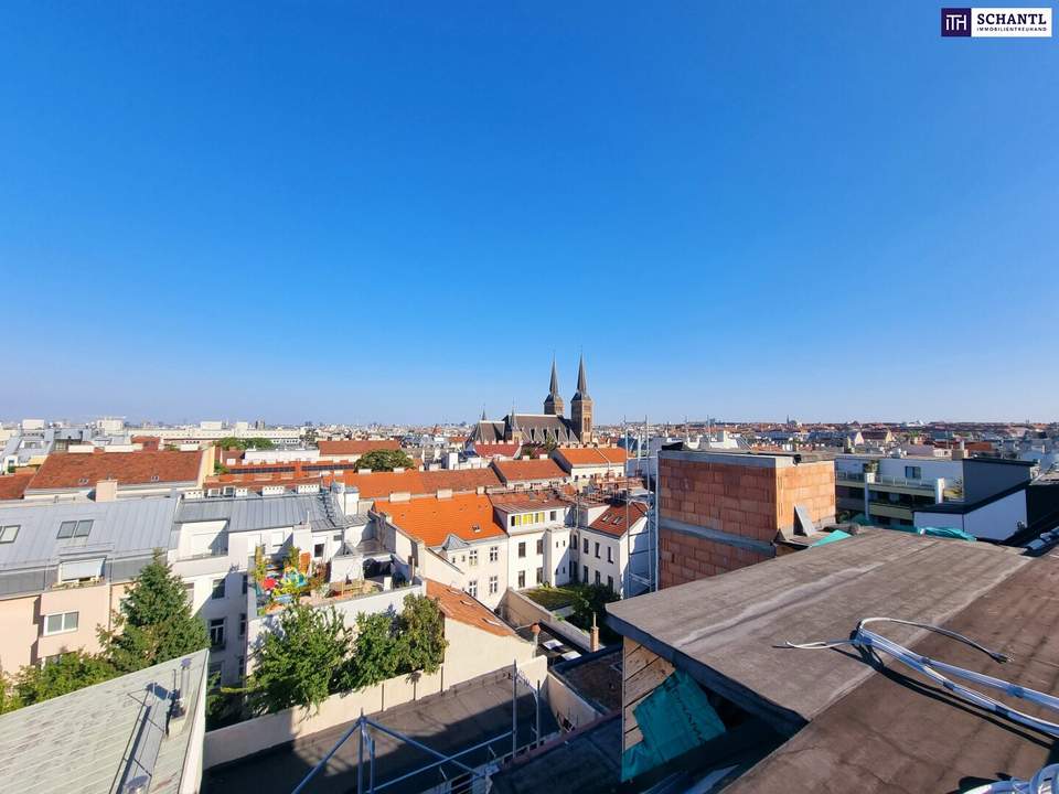 Penthouse vom Feinsten + Großzügige Familienwohnung in ruhiger Wohngegend mit hervorragender Infrastruktur + traumhafter Blick von der eigenen Dachterrasse