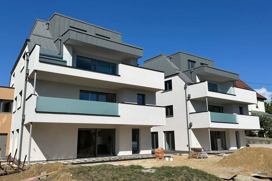 LINZ / FROSCHBERG: RASCHER BAUFORTSCHRITT - DG &amp; EMPORE -EIGENTUMSWOHNUNG ca. 140,26 m² Wohnfläche, 5 Zimmer + Dachterrasse, inkl. Carportstellplatz, Wohnung-kauf, 919.000,€, 4020 Linz(Stadt)