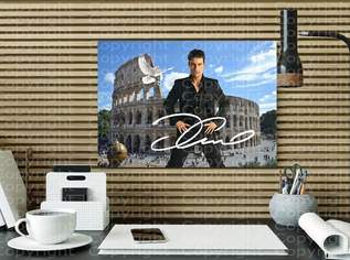 Tom Cruise in Rome! 45x30 cm Wandbild. Deko. Geschenkidee.