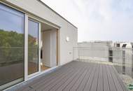 Sandleiten 64 | Klimatisierte 2-Zimmer-Dachgeschosswohnung mit Terrasse in Hofruhelage