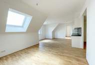 AB AUGUST: TRAUMHAFTE DACHGESCHOSS-WOHNUNG - OFFENE WOHNKÜCHE - BLICK IN DEN INNENHOF - TOP NEUBAU