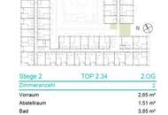 | AB SOFORT VERFÜGBAR | PROVISIONSFREI | 2 ZIMMER | ASPERNSTRASSE U2 | NEUBAU | SMARTES WOHNEN | IN DEN INNENHOF AUSGERICHTET