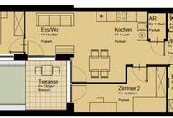 1 Monat Mietfrei: Moderne 2-Zimmer-Wohnung mit Garten und Terrasse nahe U1
