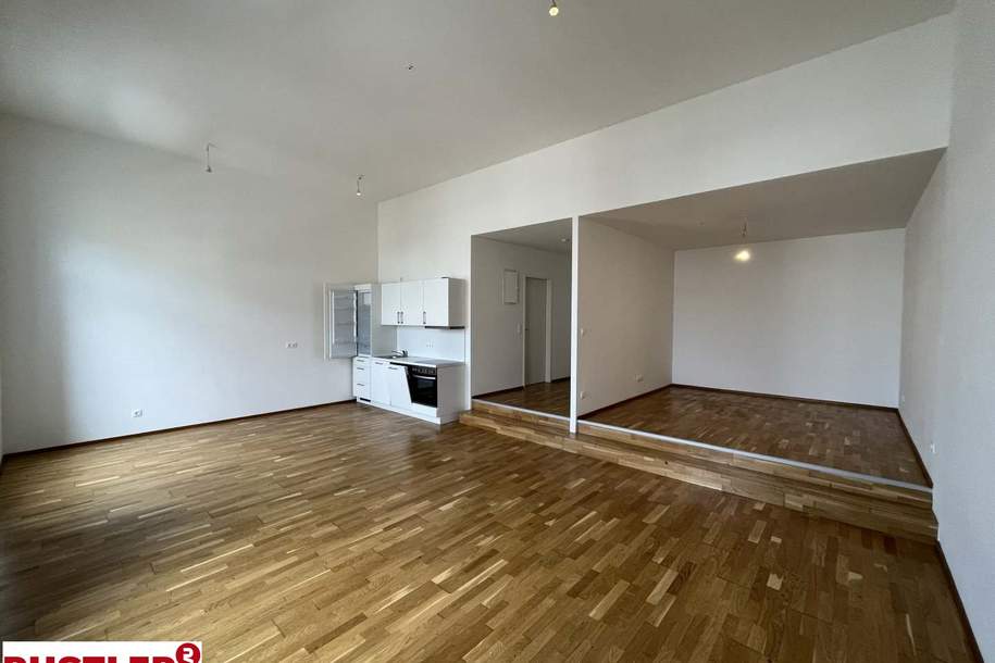 Offener Grundriss! 1-Zimmer-Wohnung im modernen Neubau, Wohnung-miete, 869,04,€, 1110 Wien 22., Donaustadt