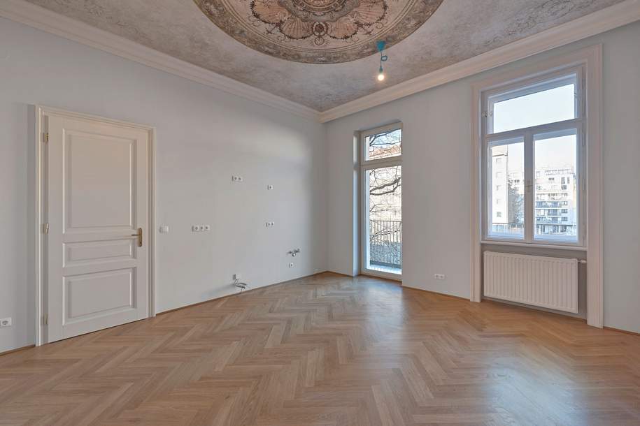 Stilvolle Altbauwohnung mit Balkon in zentraler Lage, Wohnung-kauf, 549.000,€, 1050 Wien 5., Margareten