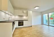 Sonniges 3 Zimmer Neubau-Eigentum Bj 2022 mit Terrasse, Tiefgaragenplatz &amp; Grünblick in schöner Ruhelage