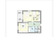 Charmante 2-Zimmer-Wohnung mit Balkon &amp; Loggia – kompakt und gut geschnitten - Erstbezug