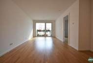 Ruhelage: Schöne 2-Zimmer-Wohnung mit Loggia in Augartennähe