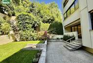 Exklusive Gartenwohnung in absoluter Ruhelage im 18. Bezirk – 5 Zimmer | Terrasse, Garten, Pool & Sauna