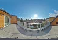 4-Zimmer-Dachgeschosswohnung mit 3 Terrassen nahe Donau | Fertiggestellt