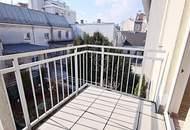 HILSCHERGASSE, U6-NÄHE, sonnige 58 m2 Neubau mit 3 m2 Balkon, Wohnküche, 2 Zimmer, Wannenbad, Ruhelage