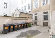 Sanierungsbedürftige 1,5-Zimmer Wohnung im Hochparterre nahe U1/U2 Praterstern (ca. 400 m)