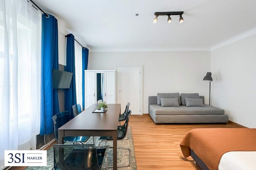 Charmante 2-Zimmer-Altbauwohnung in zentraler Lage, Nähe Hauptbahnhof