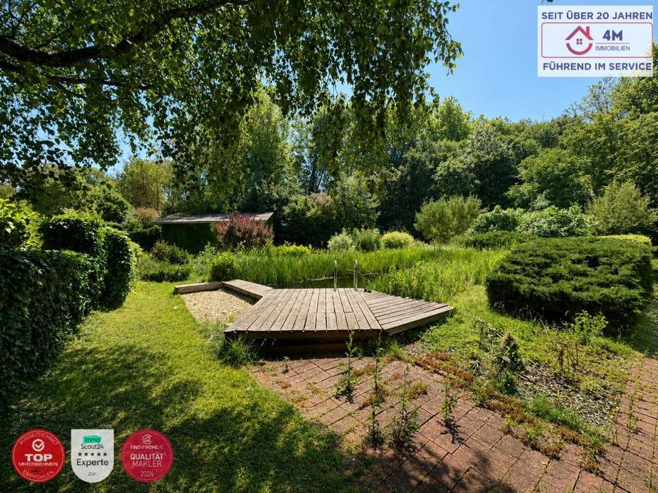 Idyllisches Haus mit parkähnlichem Grundstück - Wohnen im Grünen vor den Toren Wiens!