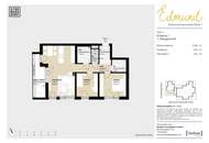 durchdacht geschnittene 3 Zi Wohnung mit Loggia_Top 1_EDMUND BAUBEGINN!