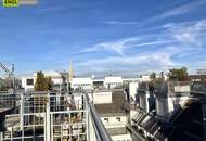 Beste Adresse! Helle Maisonette Wohnung mit Balkon, Wintergarten und Terrasse mit Blick zum Stephansdom