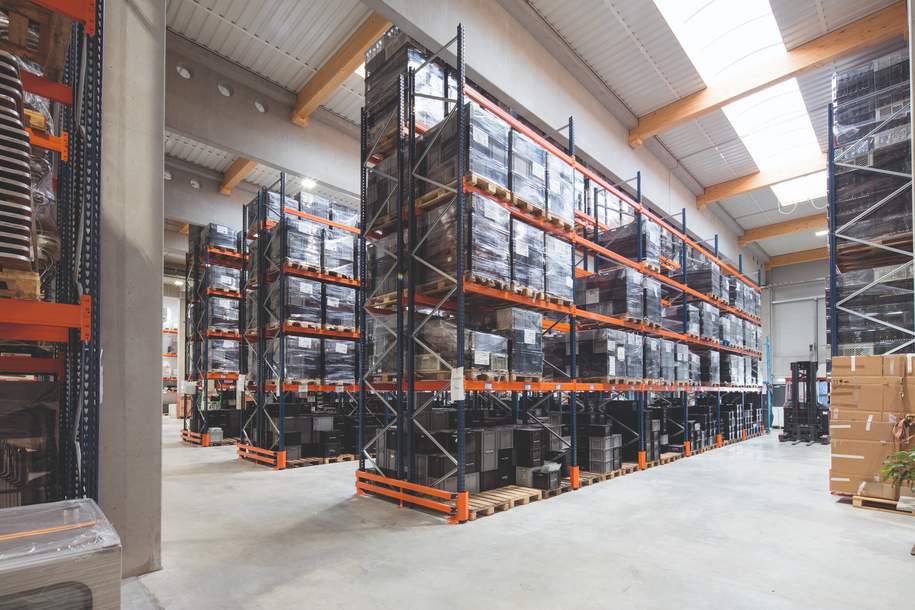 Multifunktionelle Lagerhalle (430 m²) in verkehrsgünstiger Lage, provisionsfrei - WALTER BUSINESS-PARK, Gewerbeobjekt-miete, 3.655,00,€, 2351 Mödling