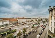 Charmantes Altbaubüro mit effizientem Grundriss bei der Markthalle am Naschmarkt zu mieten