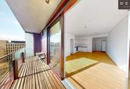 WOHNEN IM TRIIIPLE | 9.OG MIT PRATERBLICK | ROOFTOP-POOL