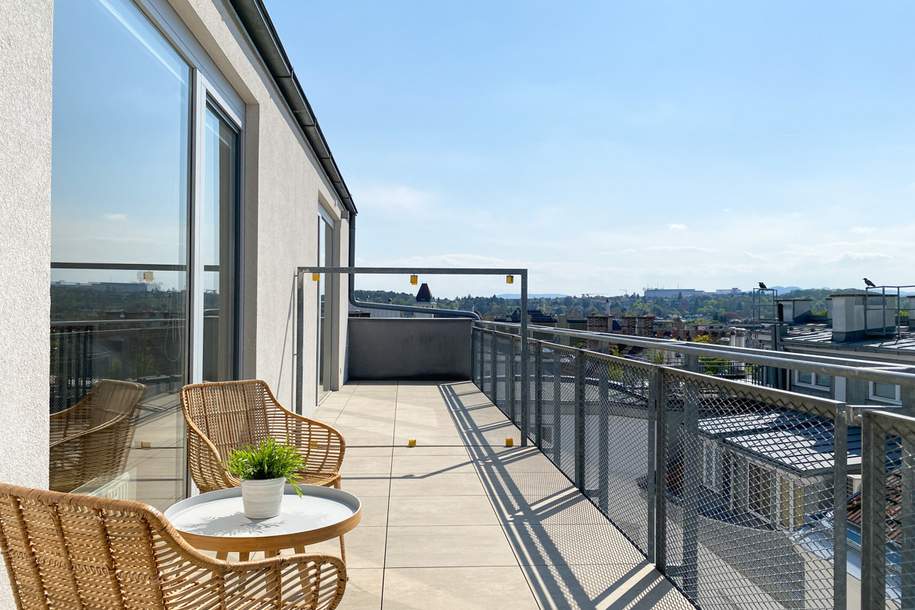 Charmante Maisonette mit Terrasse und offenem Wohnkonzept, Wohnung-kauf, 599.000,€, 1140 Wien 14., Penzing
