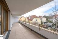 Erstbezug: westseitige 2-Zimmer-Wohnung mit großer Terrasse