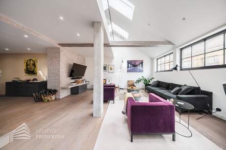 Exklusive Dachgeschosswohnung mit Terrasse in Bestlage, Wohnung-kauf, 3.060.000,€, 1060 Wien 6., Mariahilf