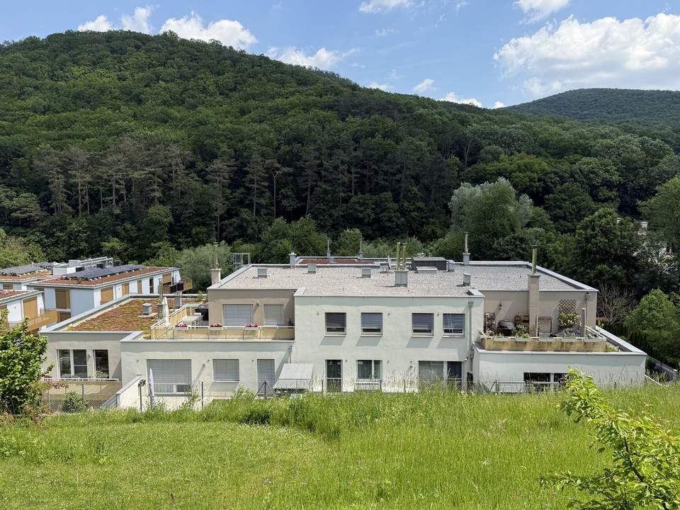 Wunderschöne Eigentumswohnung mit Terrasse und tollem Garten in herrlicher Grünruhelage