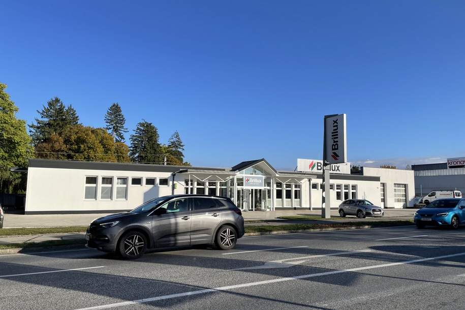 Freistehende Gewerbeimmobilie, gute Lage in Klagenfurt mit 24 Parkplätzen - KAUF od. Miete möglich, Gewerbeobjekt-miete, 6.300,00,€, 9020 Klagenfurt(Stadt)