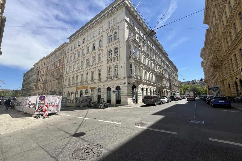 Unbefristet vermietete 2-Zimmer-Wohnung mit Balkon im 1. Bezirk - Donaukanal und U-Bahn um´s Eck, Wohnung-kauf, 608.000,€, 1010 Wien 1., Innere Stadt