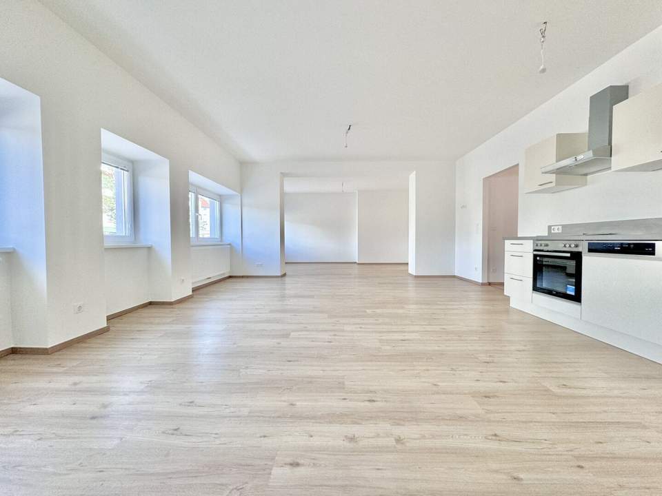 Lichtdurchflutete 89 m2! 2-Zimmer-Loft mit großzügigem Bad | Vollausgestattete Küche| Zwei Eingänge | Parkplatz inklusive