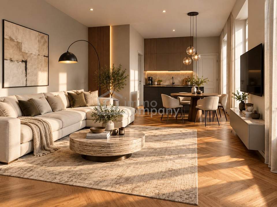 Luxuriöse und moderne Wohnung im Herzen Wiens! Absolute Ruhe! 2. Bezirk. U1 und U2