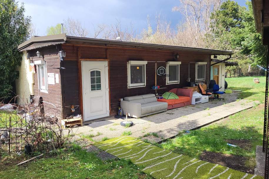 KLEINES WOCHENENDHAUS AUF SCHÖNEM BAUGRUND, Haus-kauf, 480.000,€, 2331 Mödling