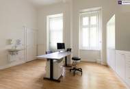 OPTIMAL! IHR SCHRITT IN DIE SELBSTSTÄNDIGKEIT! Etablierte Arztpraxis im Herzen von Graz! Praxisraum mit 31,47 m² &amp; Balkon! VIDEO-RUNDGANG!