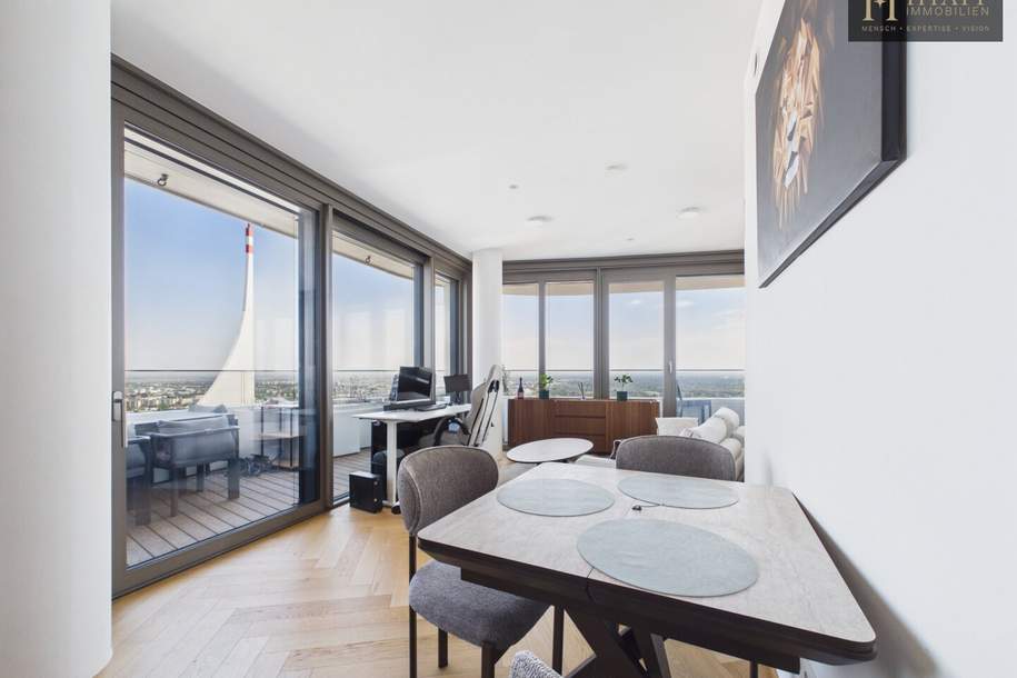 Danubeflats – Österreichs höchstes Wohnhochhaus mit atemberaubendem Ausblick, exklusivem Spa und urbanem Luxus direkt an der Neuen Donau, Wohnung-kauf, 1220 Wien 22., Donaustadt
