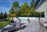 STARTPREIS! Luxuriöse Doppelhaushälfte mit Pool und Seeblick in Fuschl