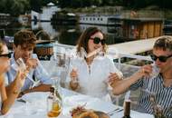 Exklusive 120m² Luxuswohnung mit 20m² Balkon &amp; atemberaubendem Kahlenberg-Blick im 45. Stock