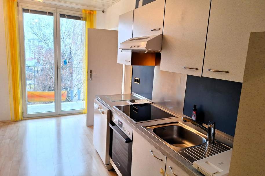 Große und helle Mietwohnung mit 2 Balkonen, Wohnung-miete, 1.100,00,€, 8041 Graz(Stadt)