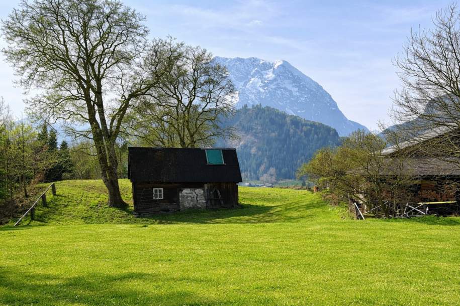 Sonniges Baugrundstück mit Grimming-Blick, Grund und Boden-kauf, 210.000,€, 8943 Liezen