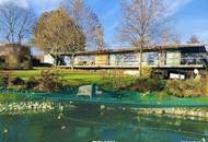 "Ein Unikat im Grünen" - preisgekröntes Architektenhaus mit Schwimmteich, großem Grundstück und Weitblick nahe der Golf- und Thermenregion Stegersbach
