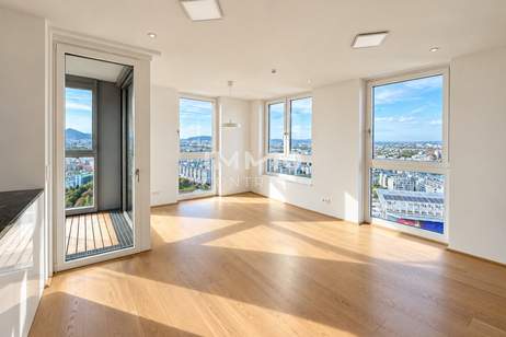 DANUBE PANORAMA: Urban Living on Level 22 in Vienna 22, Wohnung-miete, 3.500,00,€, 1220 Wien 22., Donaustadt