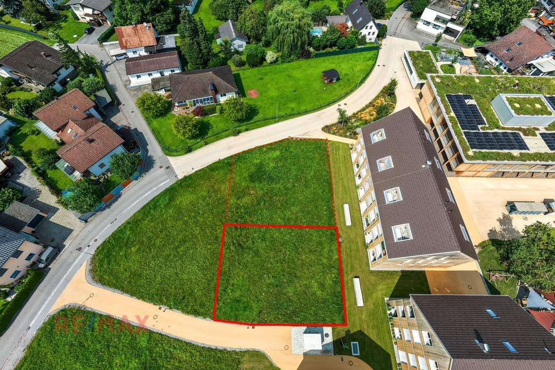 Altach: Sonniges Grundstück mit 468 m² und zusätzlicher Kaufoption