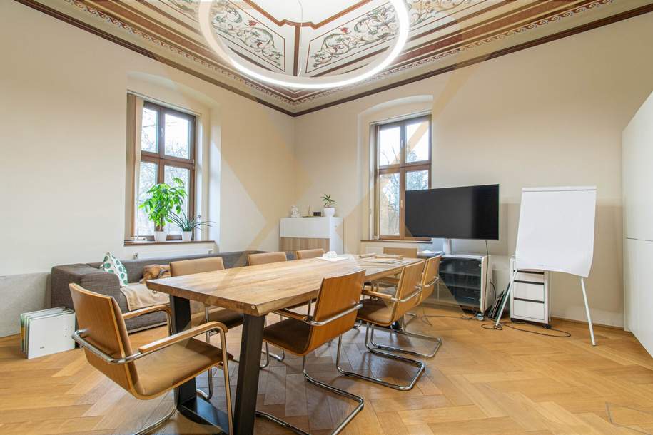 Repräsentative Büro-/Ordinationsfläche im Palais Löwenfeld in Linz/Kleinmünchen zu vermieten!, Gewerbeobjekt-miete, 3.744,11,€, 4020 Linz(Stadt)