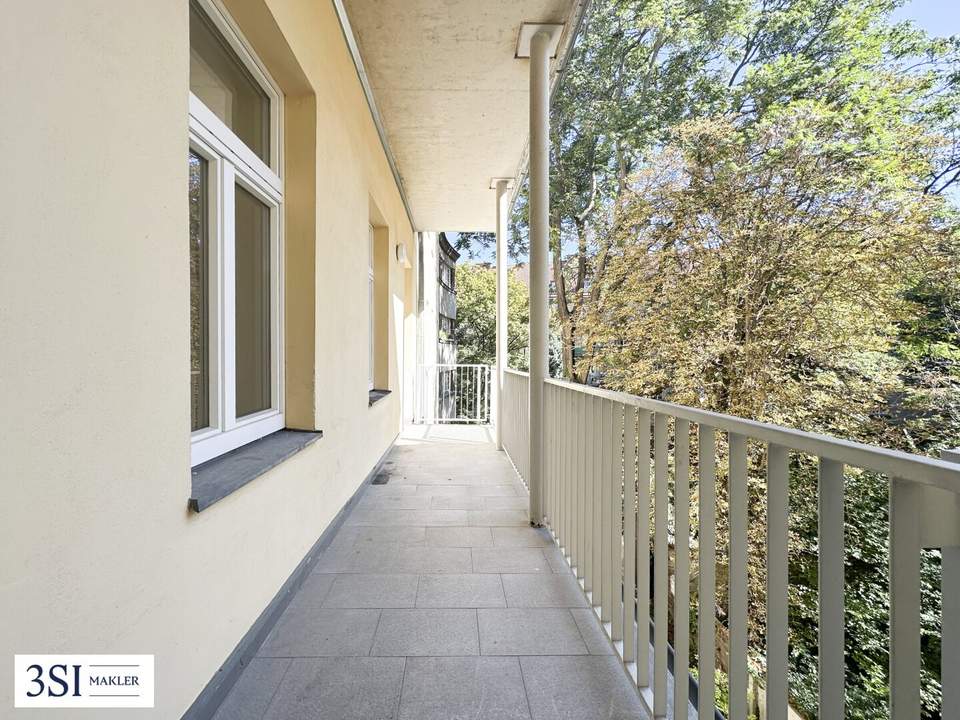 Ruheoase im Altbau – Helle 3-Zimmer-Wohnung mit großzügiger Terrasse im 3. Bezirk